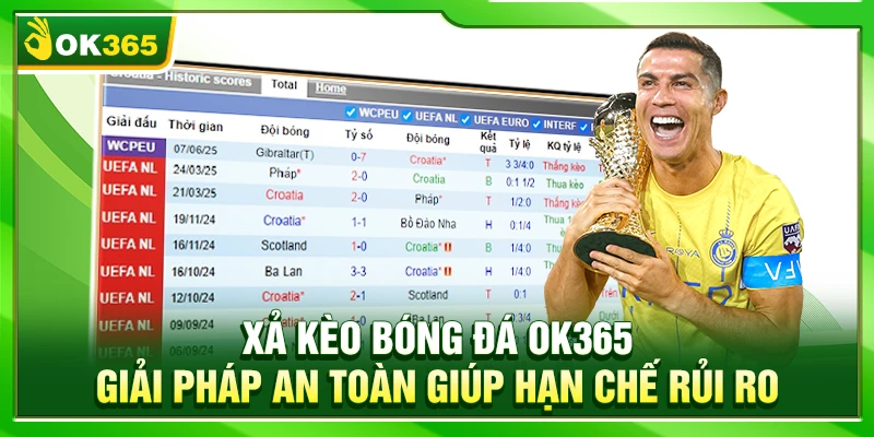 Xả Kèo Bóng Đá OK365 – Giải Pháp An Toàn Giúp Hạn Chế Rủi Ro