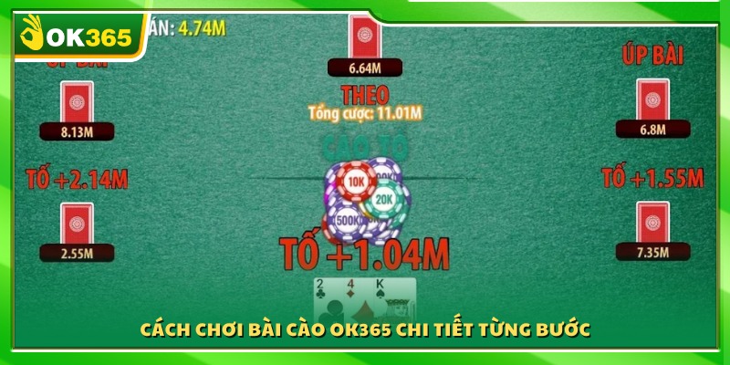 Cách chơi bài Cào OK365 từ A đến Z