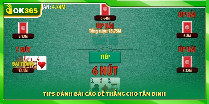 Mẹo chơi bài Cào hiệu quả dành cho tân binh 